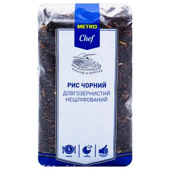 Metro Chef Unpolished Black Long-grain Rice 500g - buy, prices for METRO - photo 2