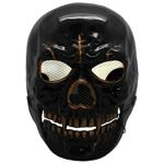 Carnival Skull Mask with Moving Jaw Holiday Decoration