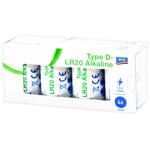 Батарейки Aro щелочные LR20 4шт