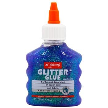 Yalong Glue with Glitter 100ml in Assortment - buy, prices for MegaMarket - photo 5