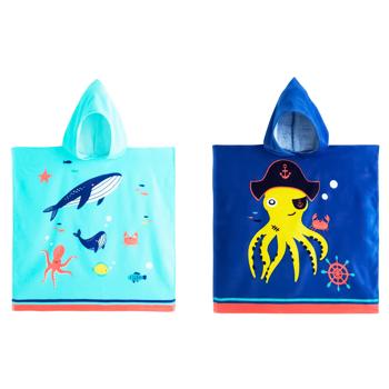 Пончо Auchan Kids Velvet 320г/м² 65х65см в ассортименте