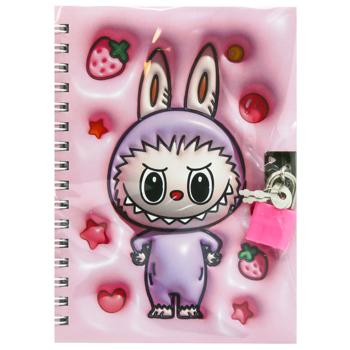 Блокнот на замке Labubu 48 листов - купить, цены на МегаМаркет - фото 5
