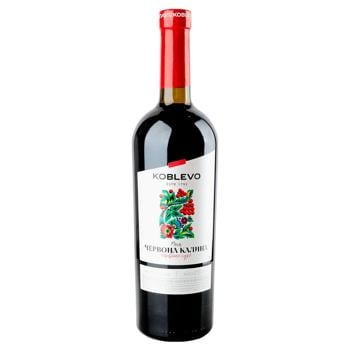 Koblevo My Red Viburnum Red Dry Wine 9.5-13% 0.75l