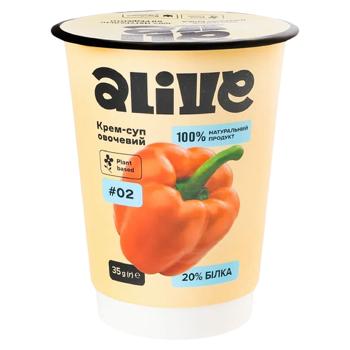Крем-суп Alive овочевий 35г  - купити, ціни на Grono - фото 1