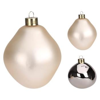 Koopman Christmas Tree Decoration 10cm Champagne - buy, prices for NOVUS - photo 1