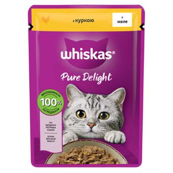 Корм вологий Whiskas з куркою для котів 85г - купити, ціни на MasterZoo - фото 2