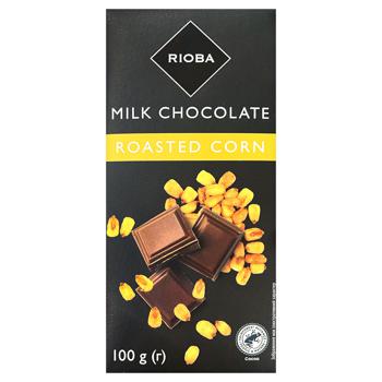 Rioba Roasted Corn Milk Chocolate 100g - buy, prices for METRO - photo 1