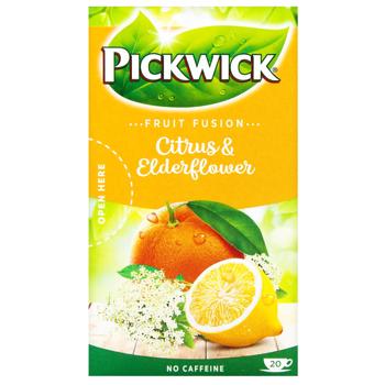 Чай фруктово-трав'яний Pickwick Цитрус-бузина 2г*20шт - купити, ціни на NOVUS - фото 5