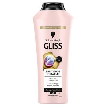 Gliss Split Ends Miracle Shampoo for Damaged Hair and Split Ends 400ml