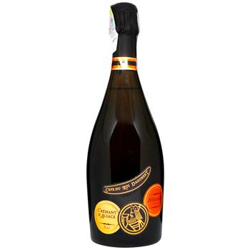 Вино игристое Roi Dagobert Cremant d''Alsace Heritage белое брют 12% 0,75л - купить, цены на WINETIME - фото 1