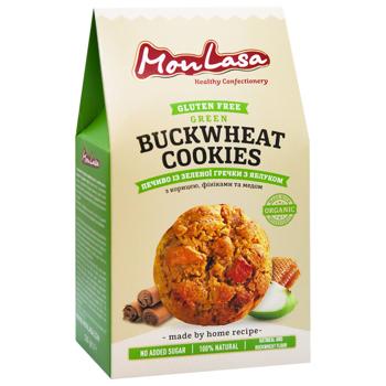 Mon Lasa Cookies from Green Buckwheat with Apple 120g - buy, prices for MegaMarket - photo 2