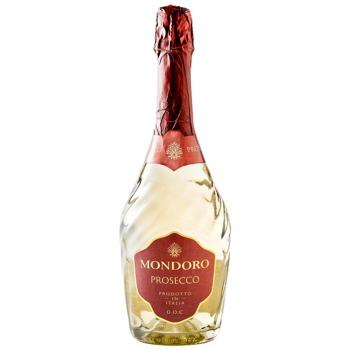Вино ігристе Mondoro Prosecco екстра біле сухе 11% 0,75л - купити, ціни на Торба - фото 1