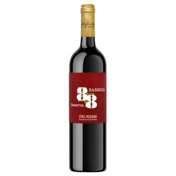 Вино Barrica 88 Reserva Utiel-Requena красное сухое 13% 0,75л - купить, цены на NOVUS - фото 1