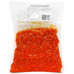 Морква варена нарізана кубиками 500г