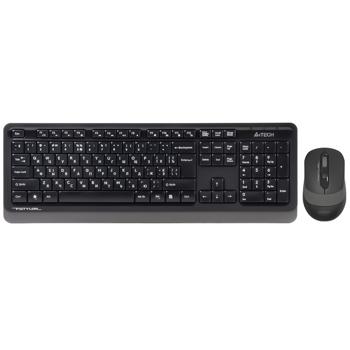 Комплект A4Tech FG1010 Grey беспроводной - купить, цены на Auchan - фото 2