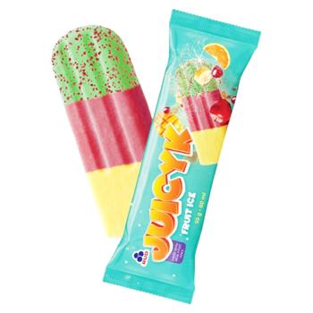 Морозиво Рудь лід зі стріляючою карамеллю JUICYK 55г - купити, ціни на Grono - фото 1