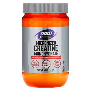 Now Foods Sports Micronized Creatine Monohydrate 500g - buy, prices for Biotus - photo 1