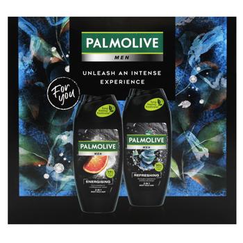 Набір подарунковий Гель для душу Palmolive Men Energising 3в1 250мл + Гель для душу Palmolive Men Refreshing 3в1 250мл - купити, ціни на Auchan - фото 2