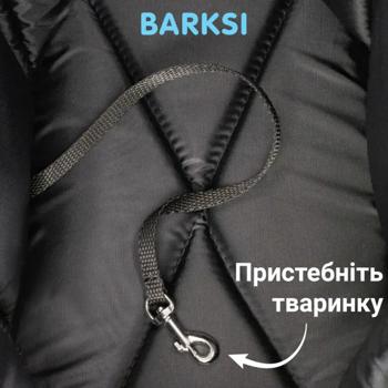 Сумка-переноска Barksi для собак та котів до 3,5кг M 45х25х25см зелено-чорний - купити, ціни на MasterZoo - фото 7
