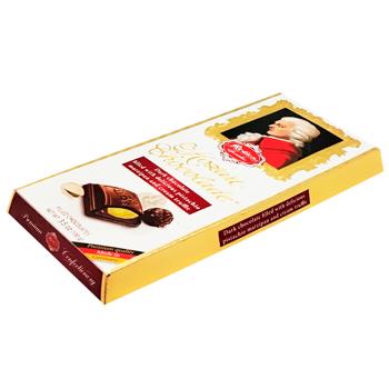 Reber Mozart Dark Chocolate with Pistachio Marzipan and Truffle 100g - buy, prices for Vostorg - photo 2