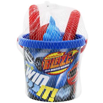 Blaze IML Blusk and Monster Car Play Set for Sandbox 5 elements