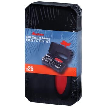 Auchan Screwdriver with Bits 25in1 - buy, prices for Auchan - photo 1