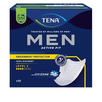 Tena Men 2 urological pads for man 12pcs - buy, prices for Auchan - photo 2