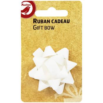 Auchan White Bow 5cm - buy, prices for Auchan - photo 1