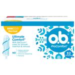 O.B.® Pro Comfort Normal Tampons 32pcs