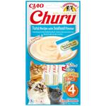 Ласощі для котів Inaba Churu з тунцем та морепродуктами 4шт*14г