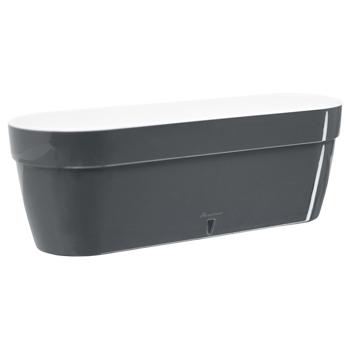 Вазон Santino Asti Window Box 5,2л антрацит-белый