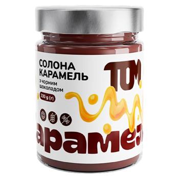 Карамель TOM солона з чорним шоколадом 330г. с/б - купити, ціни на Grono - фото 1