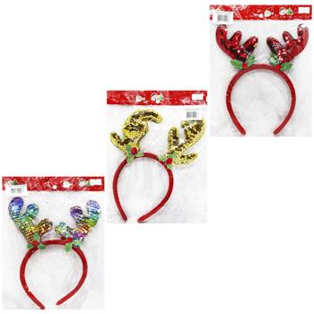 Прикраса д/свята Carnival Обідок роги Оленя МА24-48 - купить, цены на МегаМаркет - фото 1