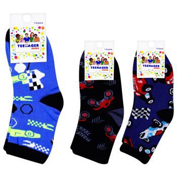 Baldizzare Teenager Boy's Socks s.20-22 in Assortment - buy, prices for - photo 1