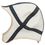 Шапка для сауни SaunaPro Лицар біла А-096