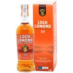 Whiskey Loch lomond 40% 10years 700ml cardboard box