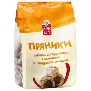 Fine Life Gingerbread with Condensed Milk Filling 300g - buy, prices for - photo 3