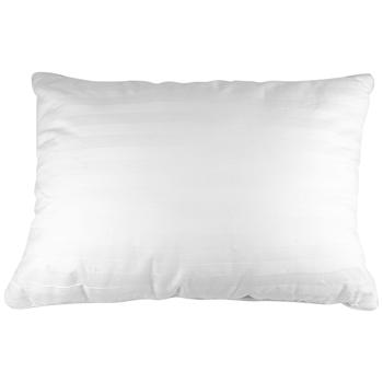 Подушка Homeline с кантом сатин искусственный лебяжий пух 50х70см
