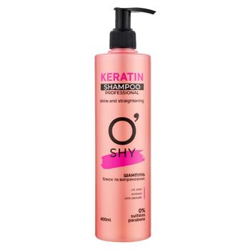 O'Shy Keratin Professional Shine and Straightening Shampoo 400ml