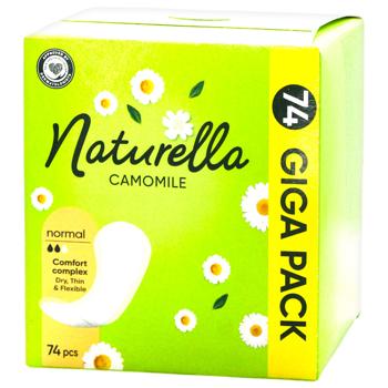 Прокладки щоденні Naturella Normal Quatro Ромашка 74шт - купити, ціни на Ідеал - фото 2