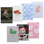 Тетрадь Interdruk А5 16 листов в ассортименте