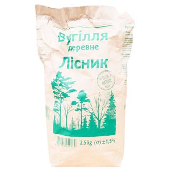 Вугілля Лісник деревне 2,5кг