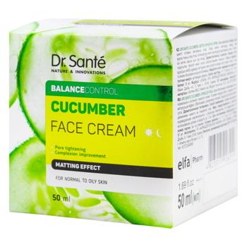 Крем для обличчя Dr.Sante Cucumber 50мл