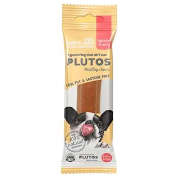 Ласощі для собак кісточка сирна Plutos, розмір XL - лосось - купити, ціни на MasterZoo - фото 1