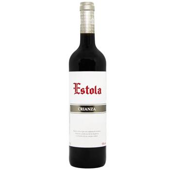 Estola Crianza La Mancha DO Red Dry Wine 13% 0.75l - buy, prices for AlcoHub - photo 1