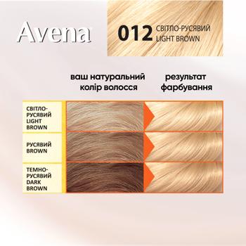 Краска для волос Avena Blond Светло-русый 012 - купить, цены на МегаМаркет - фото 3