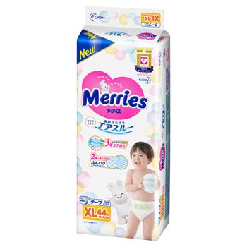 Підг. Merries 40/44 шт. XL 12-20 кг - купить, цены на КОСМОС - фото 2