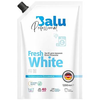 Гель для стирки Balu Fresh White для белого белья 1,2л