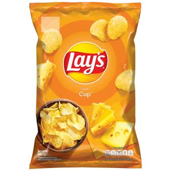 Lay's Cheese Flavored Potato Chips 120g - buy, prices for Grono - photo 1
