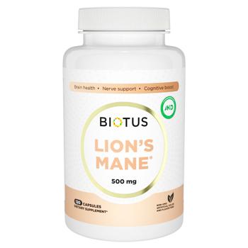 Biotus Lion's Mane 500mg 120 capsules - buy, prices for - photo 1